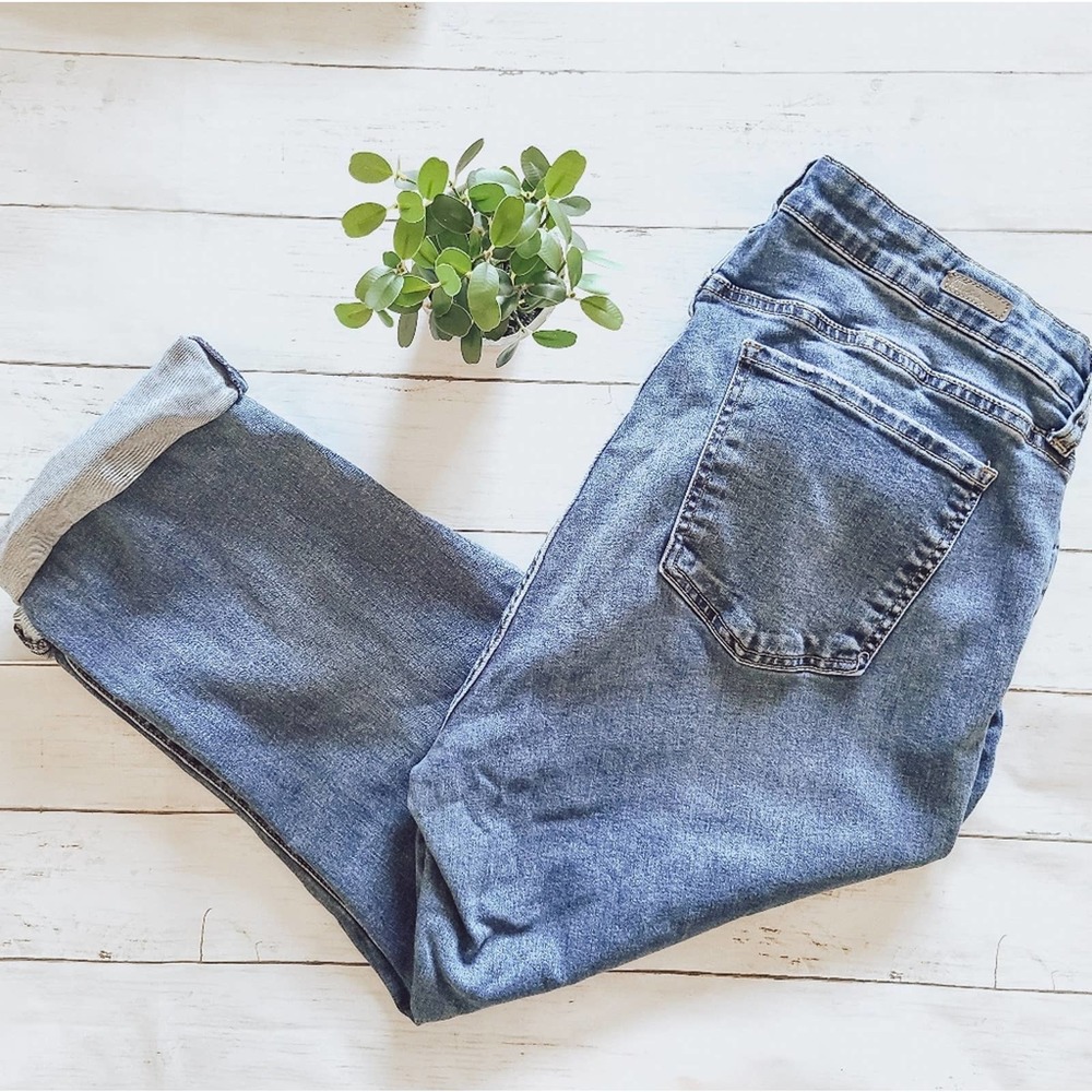 Kut From The Kloth Crop Skinny Boyfriend Jeans